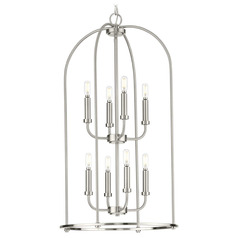 Progress Lighting Leyden Brushed Nickel Pendant Light