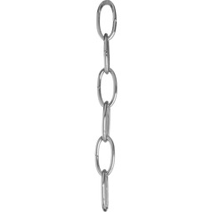 Progress Lighting Accessory Chain Polished Chrome Chain