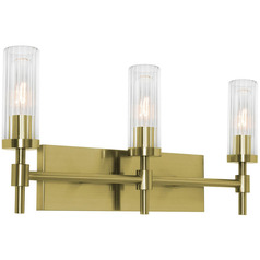 Afx Lighting Huntington Light Antique Brass Bathroom Light