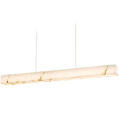 Justice Design Medley 48 Inch LED Linear Pendant Brass
