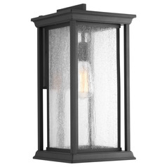 Progress Lighting Endicott Textured Black Outdoor Wall Light