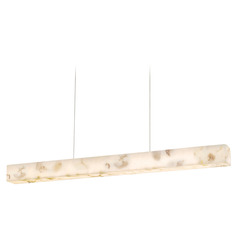 Justice Design Medley 48 Inch LED Linear Pendant Brass