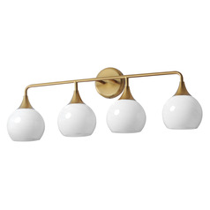Maxim Lighting Neve Natural Aged Brass Bathroom Light
