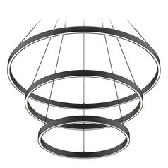 Kuzco Lighting Cerchio Black LED Chandelier