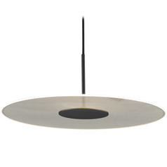 Progress Lighting Spoke LED Matte Black LED Pendant Light