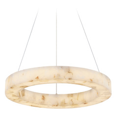 Justice Design Medley 24 Inch LED Ring Pendant Brass