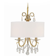 Crystorama Lighting Othello Vibrant Gold Crystal Chandelier