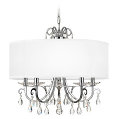 Crystorama Lighting Othello Polished Chrome Crystal Chandelier
