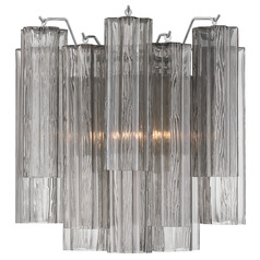 Crystorama Lighting Addis Polished Chrome Sconce