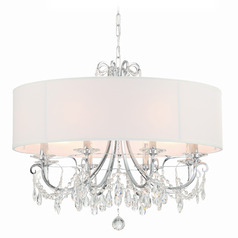 Crystorama Lighting Othello Polished Chrome Crystal Chandelier