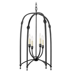 Troy Lighting Rhett Black Iron Pendant Light