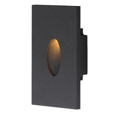 Maxim Lighting Path Black LED Recessed Step Light