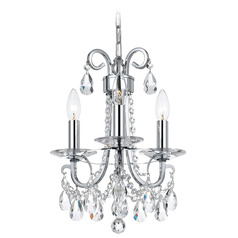 Crystorama Lighting Othello Polished Chrome Crystal Chandelier