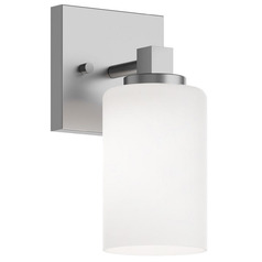 Afx Lighting Leo Satin Nickel Sconce