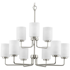 Progress Lighting Merry Brushed Nickel Chandelier