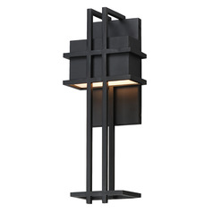 Maxim Lighting Prairie Black LED Outdoor Wall Light