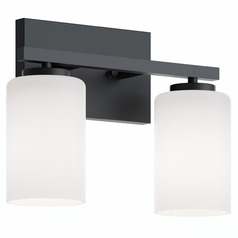 Afx Lighting Leo Black Bathroom Light