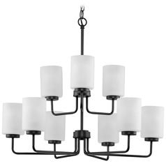 Progress Lighting Merry Matte Black Chandelier