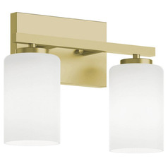 Afx Lighting Leo Light Antique Brass Bathroom Light