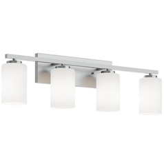 Afx Lighting Leo Satin Nickel Bathroom Light