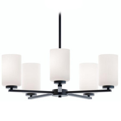 Afx Lighting Leo Black Chandelier