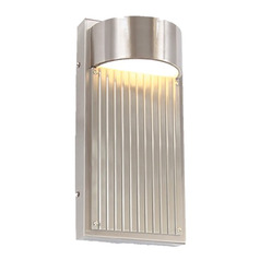 Arnsberg Las Cruces Satin Nickel LED Outdoor Wall Light