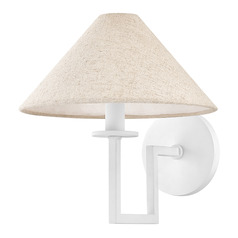 Mitzi Willa Textured White Single Wall Sconce