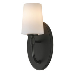 Maxim Lighting Durham Black Sconce