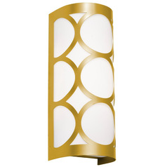Afx Lighting Lake Gold Sconce