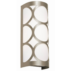 Afx Lighting Lake Painted Nickel LED Sconce
