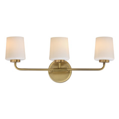 Maxim Lighting Durham Natural Aged Brass Bathroom Light