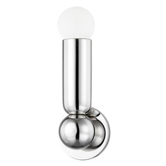 Mitzi Chloe Polished Nickel Single Wall Sconce