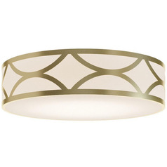 Afx Lighting Lake Gold Flushmount Light