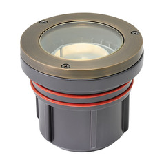 Hinkley Well Light Matte Bronze LED In-Ground Well Light