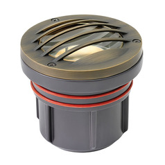 Hinkley Well Light Matte Bronze LED In-Ground Well Light