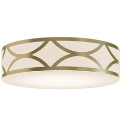 Afx Lighting Lake Gold LED Flushmount Light