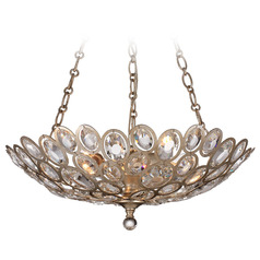 Crystorama Lighting Sterling Distressed Twilight Mini-Chandelier