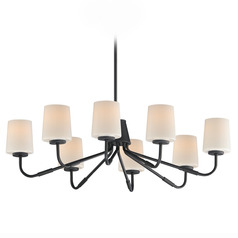 Maxim Lighting Durham Black Chandelier