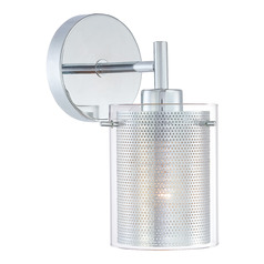 George Kovacs Grid Chrome Sconce