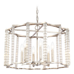 Crystorama Lighting Carson Polished Nickel Chandelier