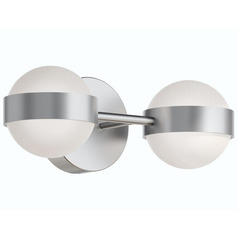 Afx Lighting Verona Satin Nickel LED Bathroom Light