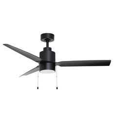 Maxim Lighting Falcon - Pull Black LED Ceiling Fan with Light