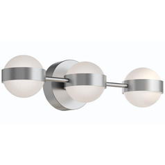 Afx Lighting Verona Satin Nickel LED Bathroom Light
