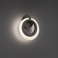Modern Forms Serenity Black LED Sconce