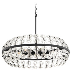 Cyan Design Selena Matte Black Pendant Light with Oblong Shade