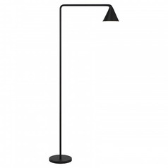 George Kovacs Task Portables Coal Black LED Swing Arm Lamp with Conical Shade