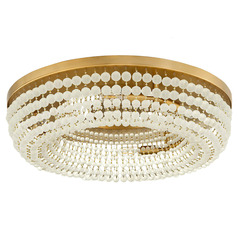 Cyan Design Ophelia Aged Brass Flushmount Light