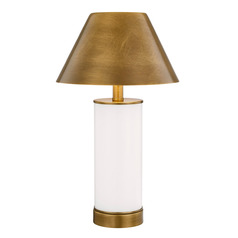 Savoy House Lighting Molly Blanc De Blanc LED Table Lamp with Empire Shade