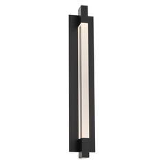Modern Forms Heliograph Black LED Outdoor Wall Light