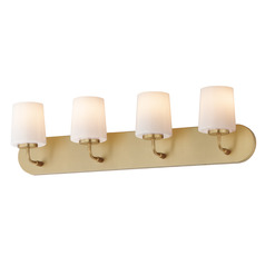 Maxim Lighting Durham Natural Aged Brass Bathroom Light